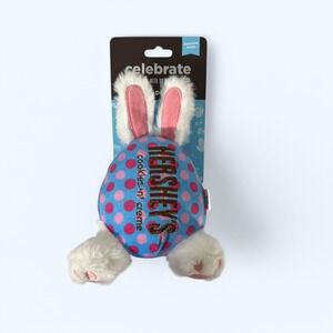 HERSHEYS EASTER BUNNY DOG TOY SQUEAKY NEW!!
